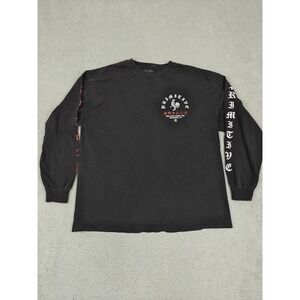 Primitive Skateboarding Shirt‎ Mens XL Black Huy Fong Foods Rooster Long Sleeve